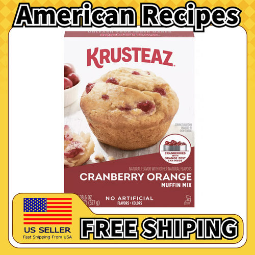 美国直邮Krusteaz Cake Muffin Mix 奶酪肉桂蛋糕玉米松饼预拌粉