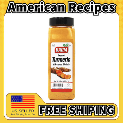 美国直邮Badia Ground Turmeric Powder美式烹饪姜黄调味粉453.6g