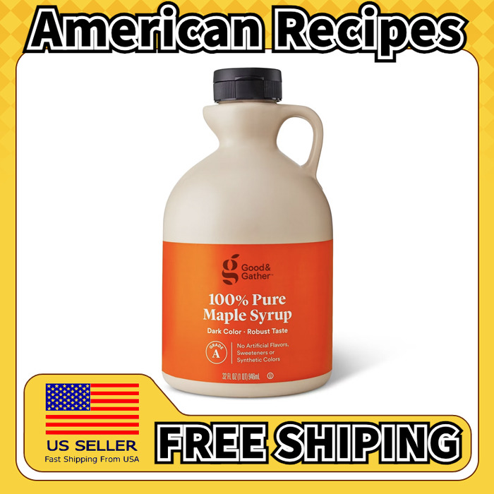 美国直邮Good Gather Pure Maple Syrup 煎饼华夫枫糖浆946g