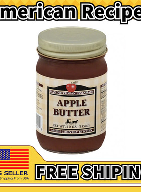 美国直邮Das Dutchman Essenhaus Apple Butter 苹果酱果酱355g