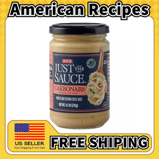 美国直邮HEB Just the Sauce Carbonara 培根蛋面酱汁270g