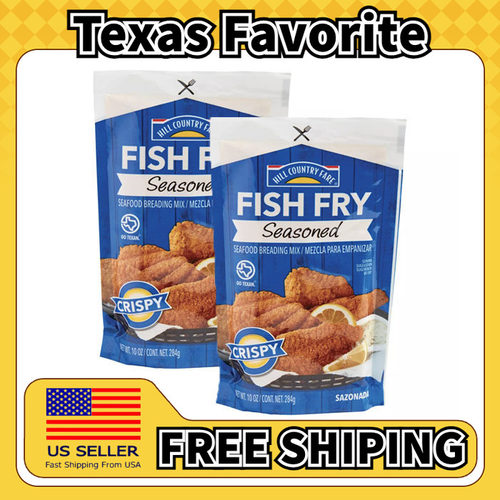 美国直邮Hill Country Fare Seasoned Fry 美式调味料炸鱼炸鸡粉