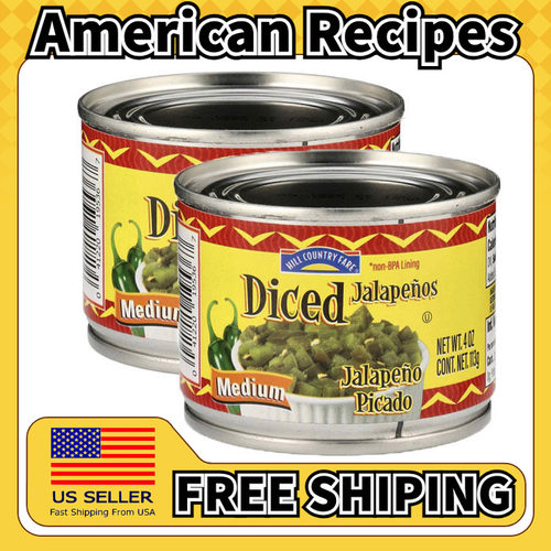 美国直邮Hill Country Fare Diced Jalapeno 切丁墨西哥辣椒*2罐
