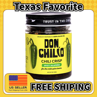 美国直邮Don Chilio Jalapeno Mexican Chile Crisp 墨西哥辣椒片