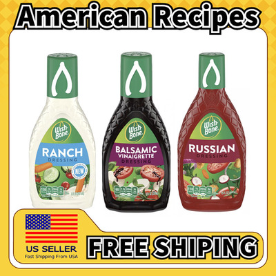 美国直邮Wish-Bone Salad Dressing 牧场凯撒油醋蔬菜沙拉酱444g