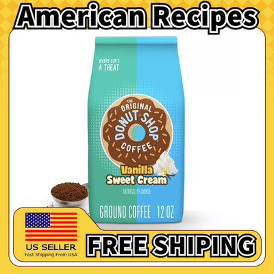美国直邮Donut Shop Ground Coffee 甜甜圈店咖啡中度烘焙研磨咖