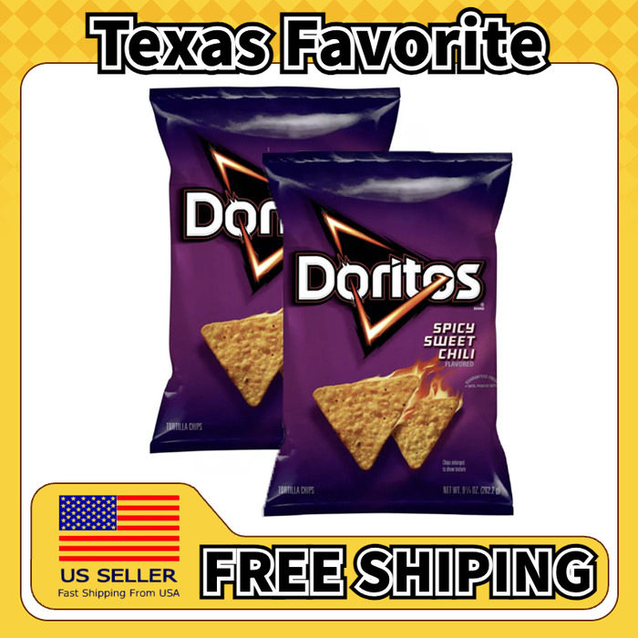 美国直邮Doritos多力多滋Dinamita 薯片玉米片休闲零食262.2g*2包图片