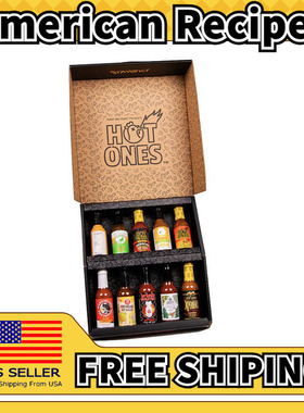 美国直邮HOT ONES HOT SAUCE SEASON 26期美式辣椒酱挑战