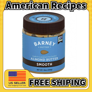 美国直邮Barney Butter Almond Butter 奶油杏仁酱面包伴侣284g