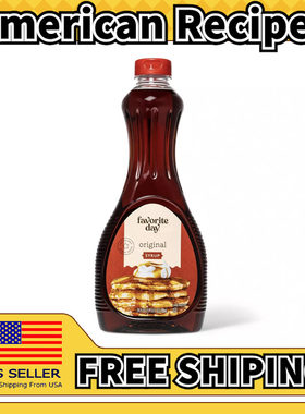 美国直邮Favorite Day Pancake Syrup 美式早餐煎饼华夫饼糖浆709