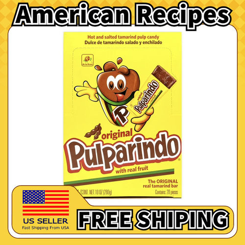 美国直邮De La Rosa Pulparindo 罗望子糖墨西哥咸辣味糖果280g