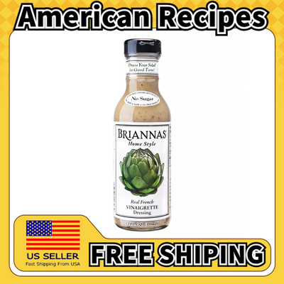 美国直邮Briannas Real French Vinaigrette 法式香醋酱沙拉酱355