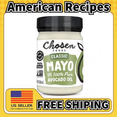 美国直邮Chosen Foods Classic Avocado Oil Mayo 牛油果油蛋黄酱