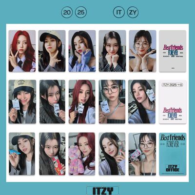 ITZY 2025台历小卡 JYP特典 season's greetings周边小卡 黄礼志