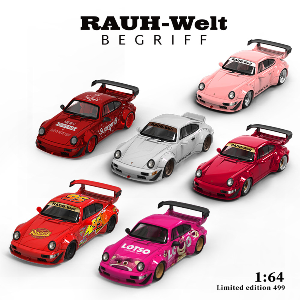 Coolcar保时捷964合金汽车模型