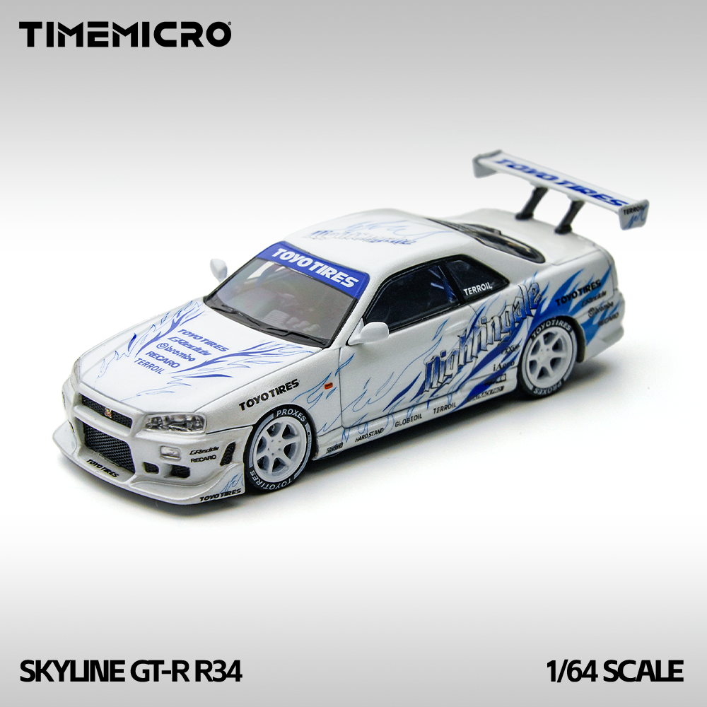 TimeMicro164车模R34漂移烈焰