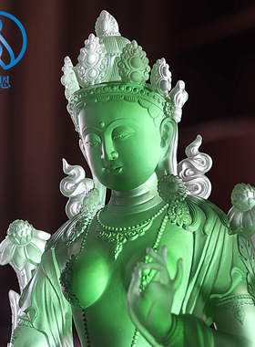 尼泊尔家庭家用供奉镶嵌宝石藏式