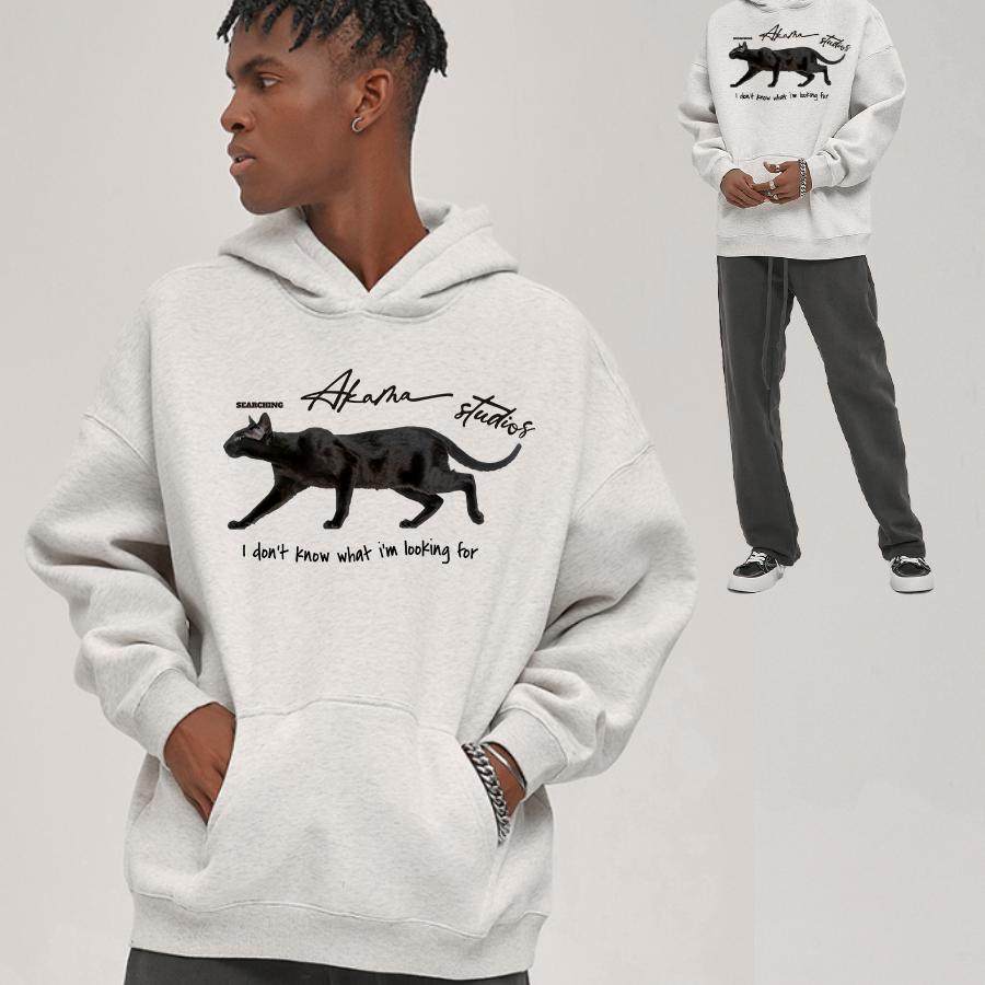 AkamaStudios原创设计小众猫印花