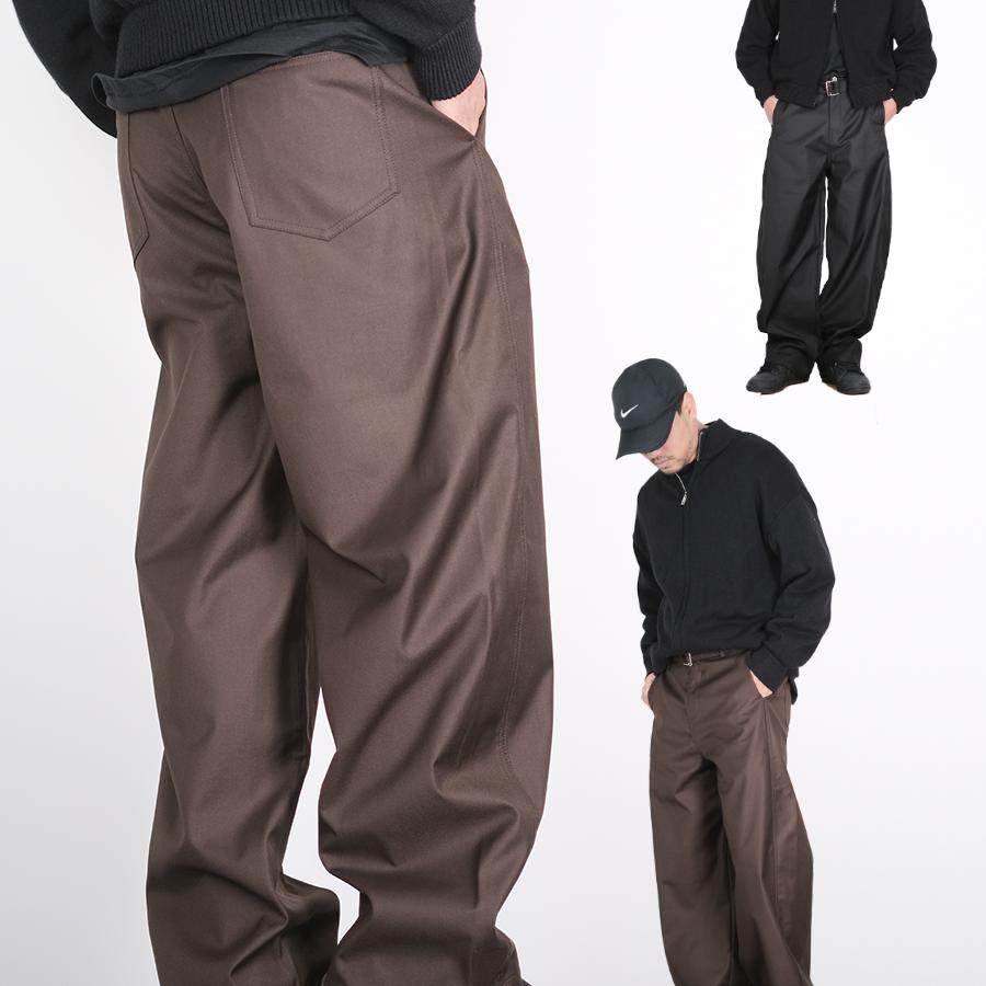 美式街头质感cleanfit宽松oversize直筒休闲西裤二色入