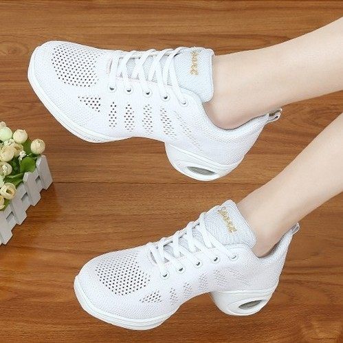 广场舞健身鞋白色促销