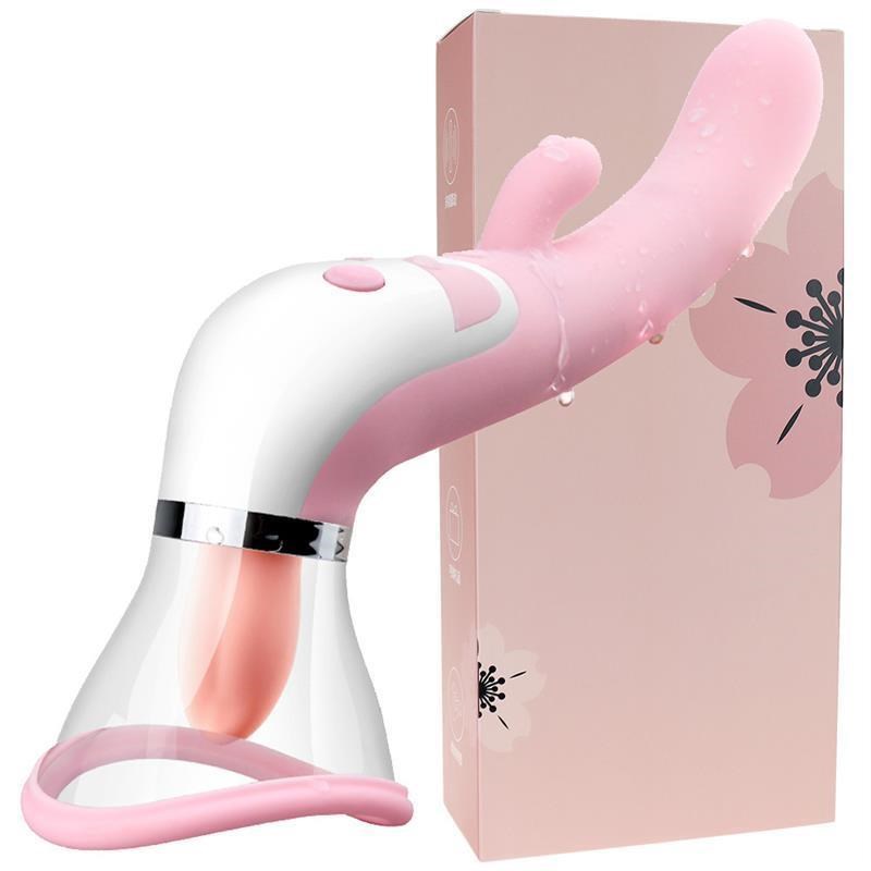 Rabbit Vibrator 10 Speeds Rotation Jelly G Spot Dildo Vibrat