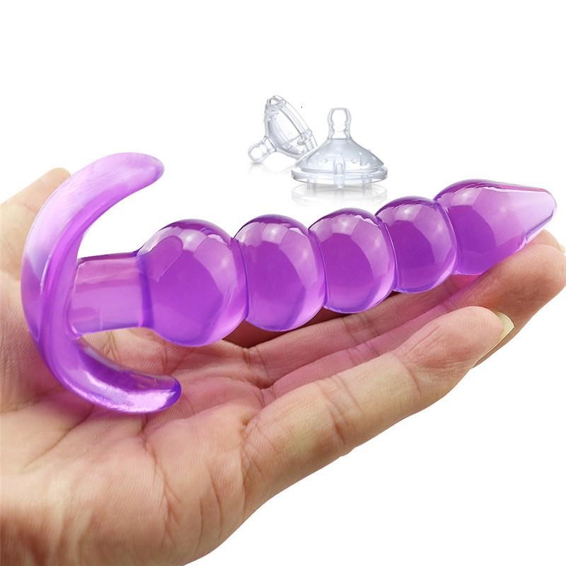 Anal Butt Plug male Beads Dildo Vibrator Sex Toys Woman anus