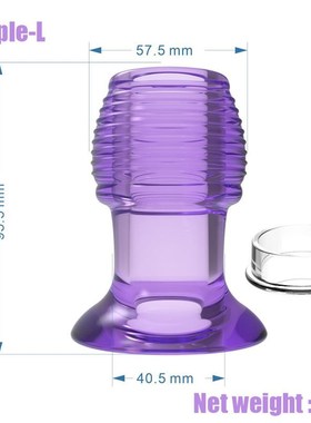 LED Buttplug Wireless Remote Control Vibrating Anal Plug But