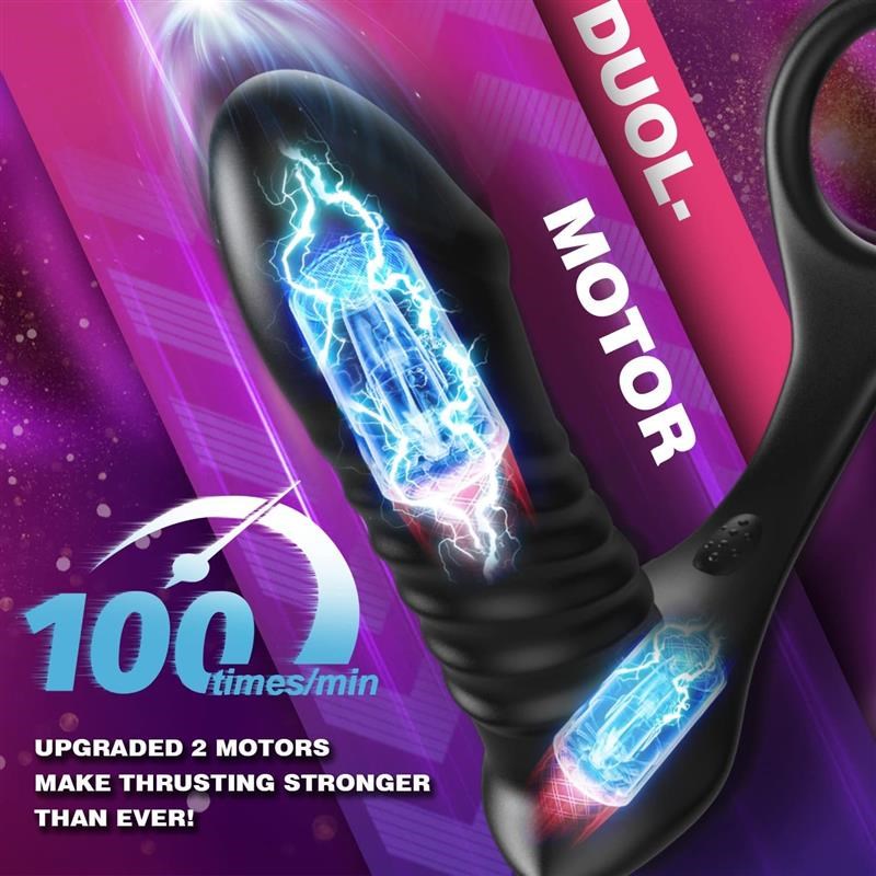 Anal Vibrator Butt Plug Prostate Massager with Wireless Remo