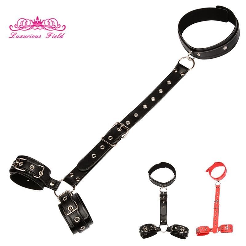 BDSM Bondage Restraints Collar Fetish Sex Products Gags Adul