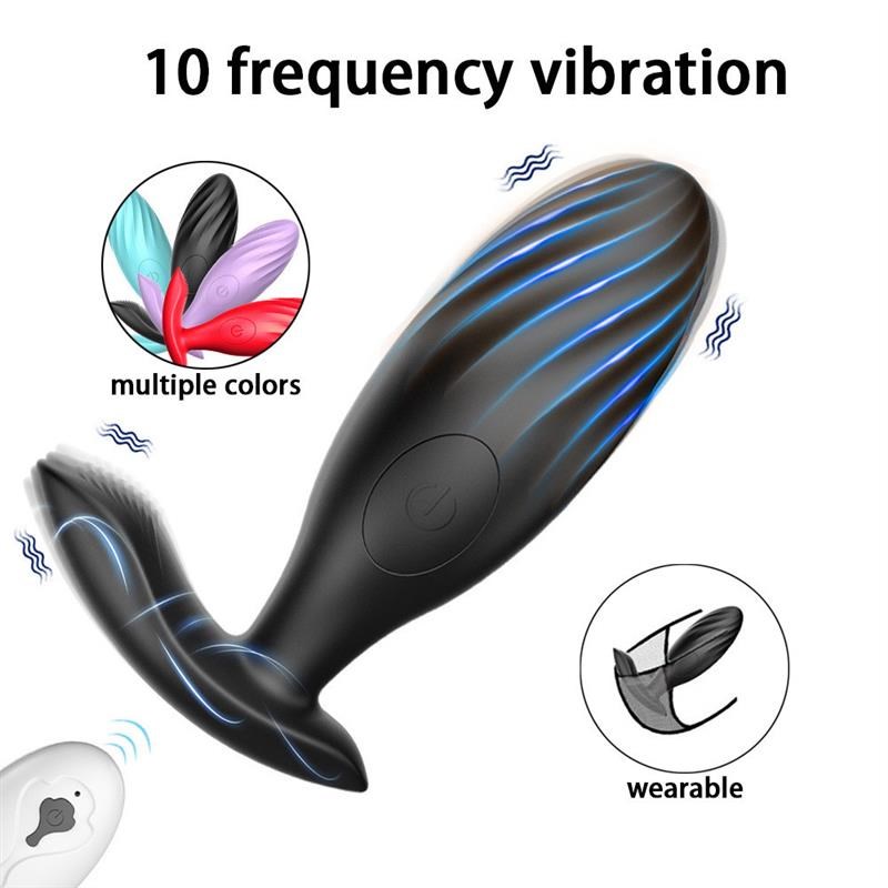 Anal Plug Prostate Massager sex toys for Men Vibrator dildo
