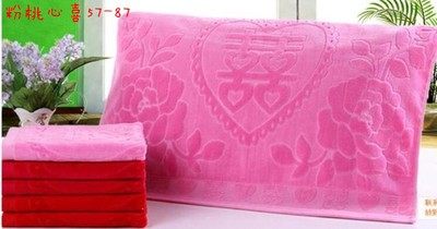 老式毛巾纯棉枕巾一等品枕头巾情侣成人加大加厚家用枕巾加厚