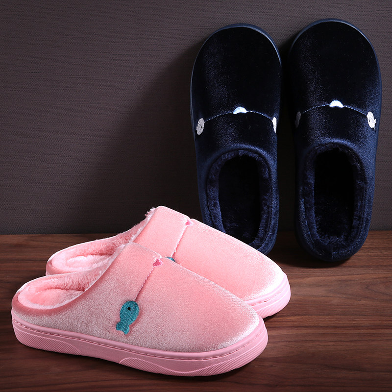 卡通棉拖鞋女冬季情侣厚底室内防滑软底居家保暖毛毛月子拖鞋男士|ruв категории домашний ткань, домашние тапочки/сандалии/хлопок буксировки/начало обувь - от Buy2taobao.com для оказания профессиональной услуги покупки агента Taobao
