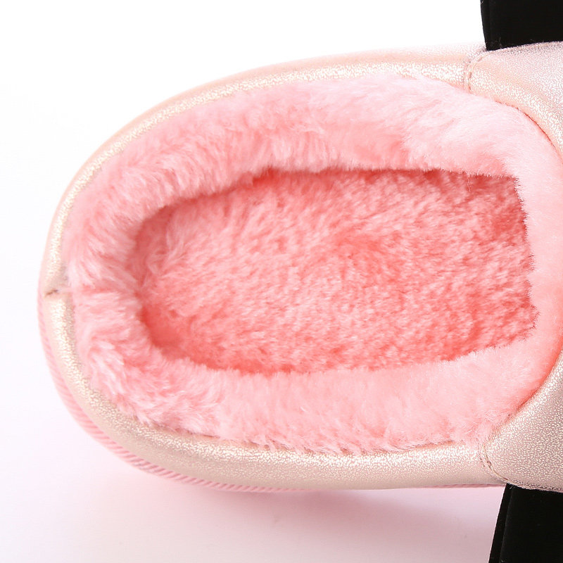 Pantoufles enfants en autre pour hiver - semelle caoutchouc - Ref 1011444 Image 3