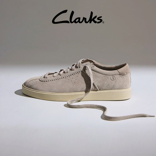 Clarks其乐男士舒适德训板鞋