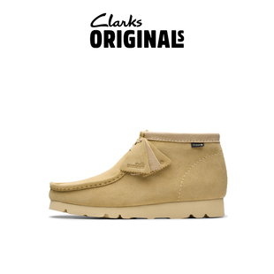 Clarks其乐Originals Wallabee系列男鞋新品防泼水复古休闲袋鼠靴