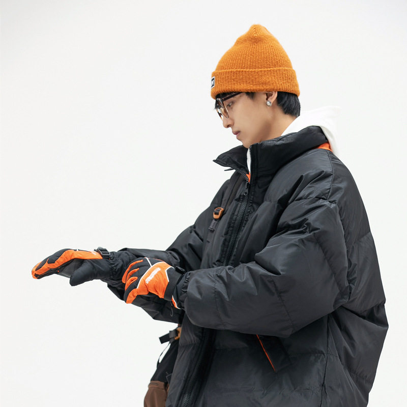 南夏乔装日潮cityboy阔版棉衣男2025冬季新款立领加厚工装棉服男,男装棉衣,电商S006（B521）