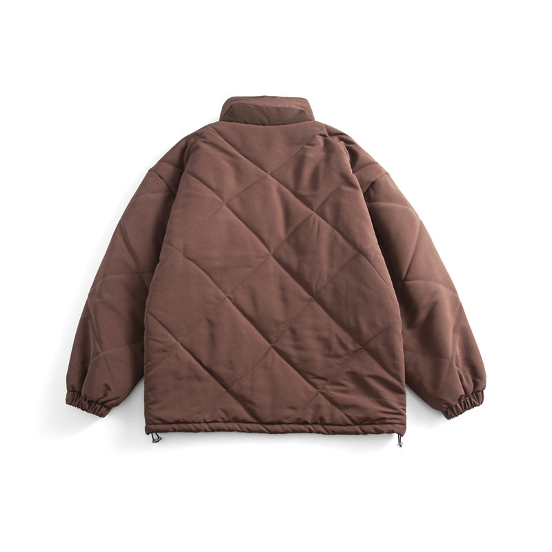 寻自FORN32025冬季新款简约棉服男日系潮流cityboy休闲立领棉衣,男装棉衣,电商S006（B521）
