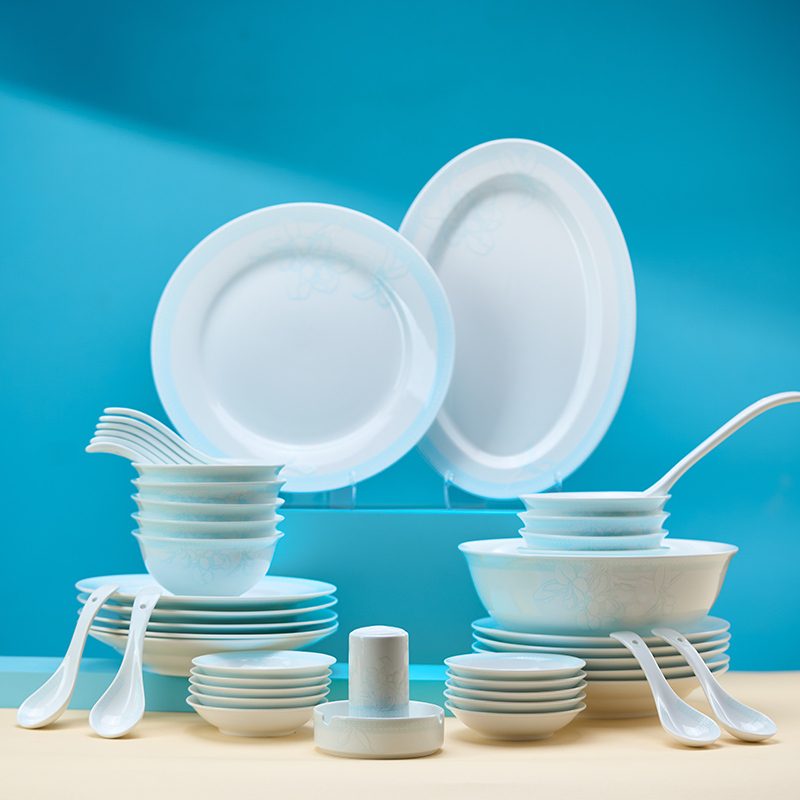 红叶陶瓷景德镇陶瓷餐具套装