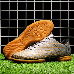 青少年足球鞋牛筋底硬地平底室内五人制儿童训练鞋大码城市机能鞋