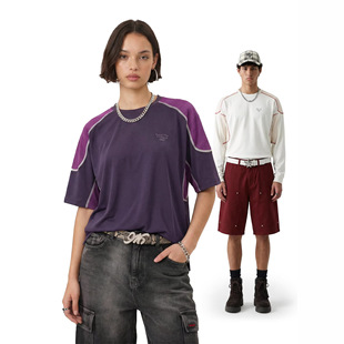 Glowing Box 2026SS 分区散热运动T恤街头潮牌宽松凉感长短袖