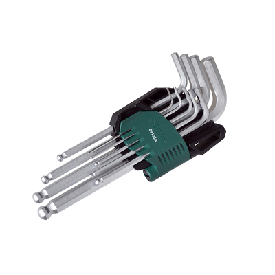 世达球头L型加长内六角扳手套装