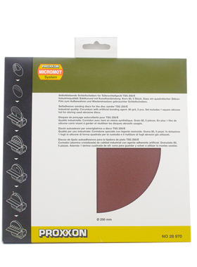 PROXXON砂光机用金刚砂圆盘砂纸28970 28972 28974 28976 28968