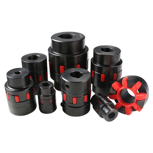 XL星型联轴器45钢梅花弹性连轴器大扭矩联轴节空压风机水泵联轴器