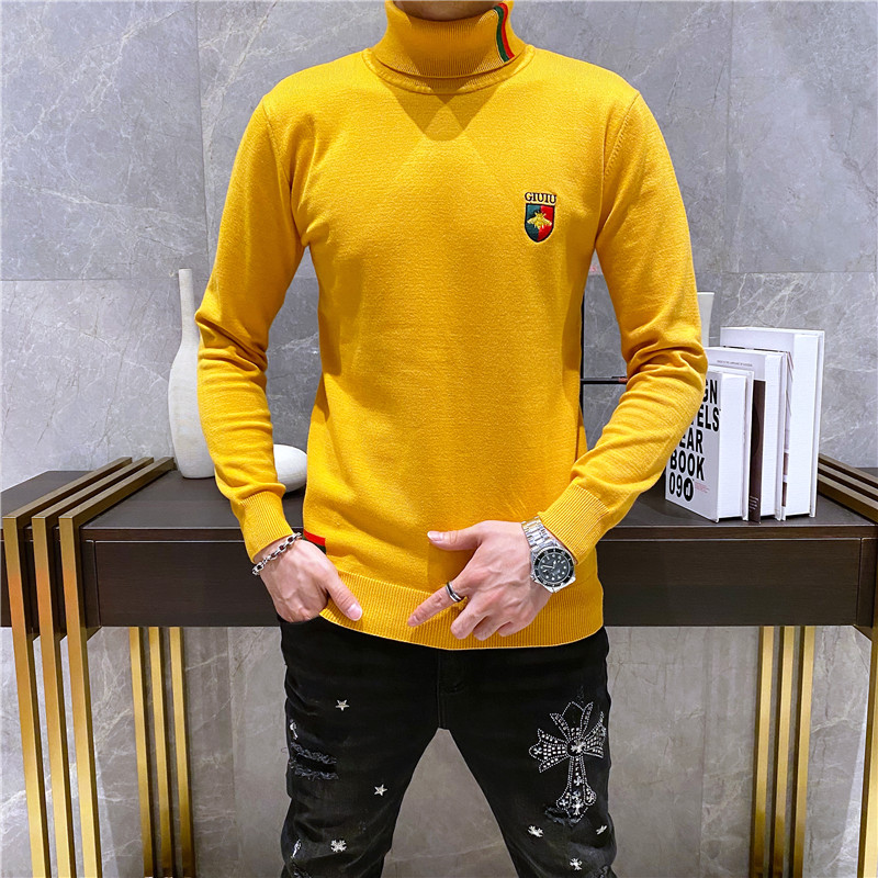 21310P135长期款秋冬长袖羊毛衫毛衣针织衫套头打底衫,男装针织衫/毛衣,电商D207
