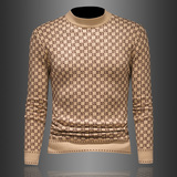 23008P135秋冬长袖羊毛衫毛衣针织衫套头打底衫，男装针织衫/毛衣，电商D207