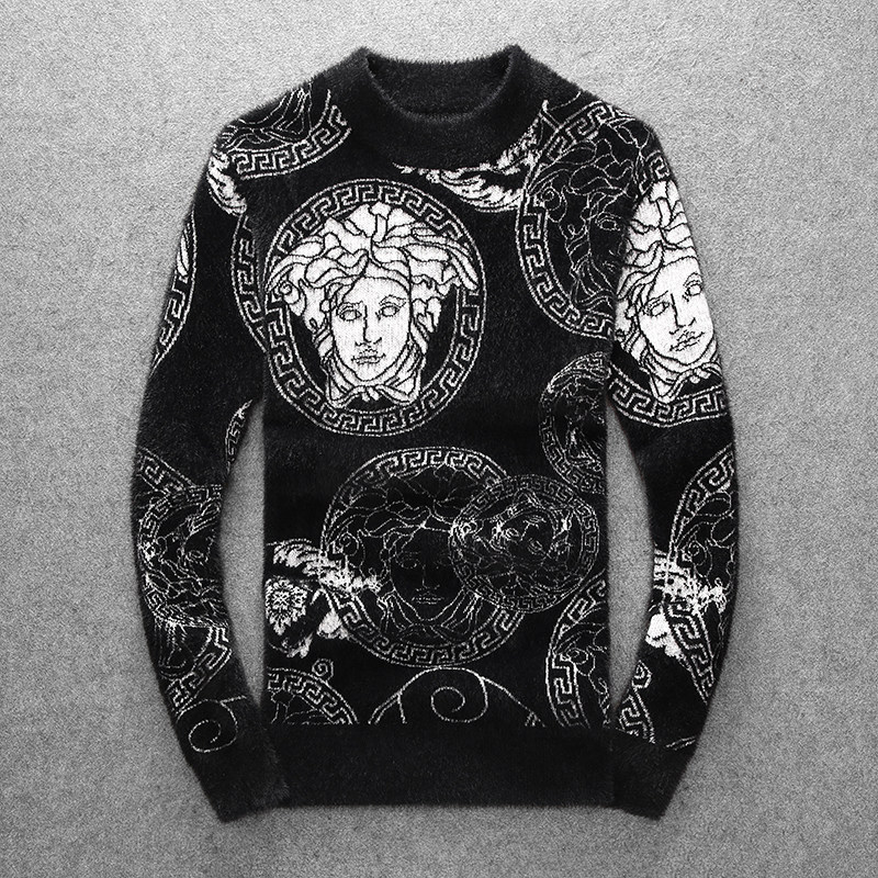 73001 莉莉家不断货主推水貂绒毛衣 P135 控188 有4XL 可穿210斤图片
