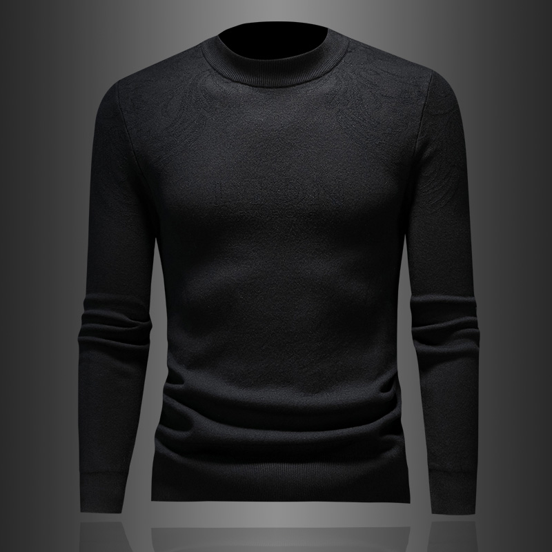 8105P135天鹅绒冬长袖羊毛衫毛衣针织衫套头打底衫，男装针织衫/毛衣，电商D207