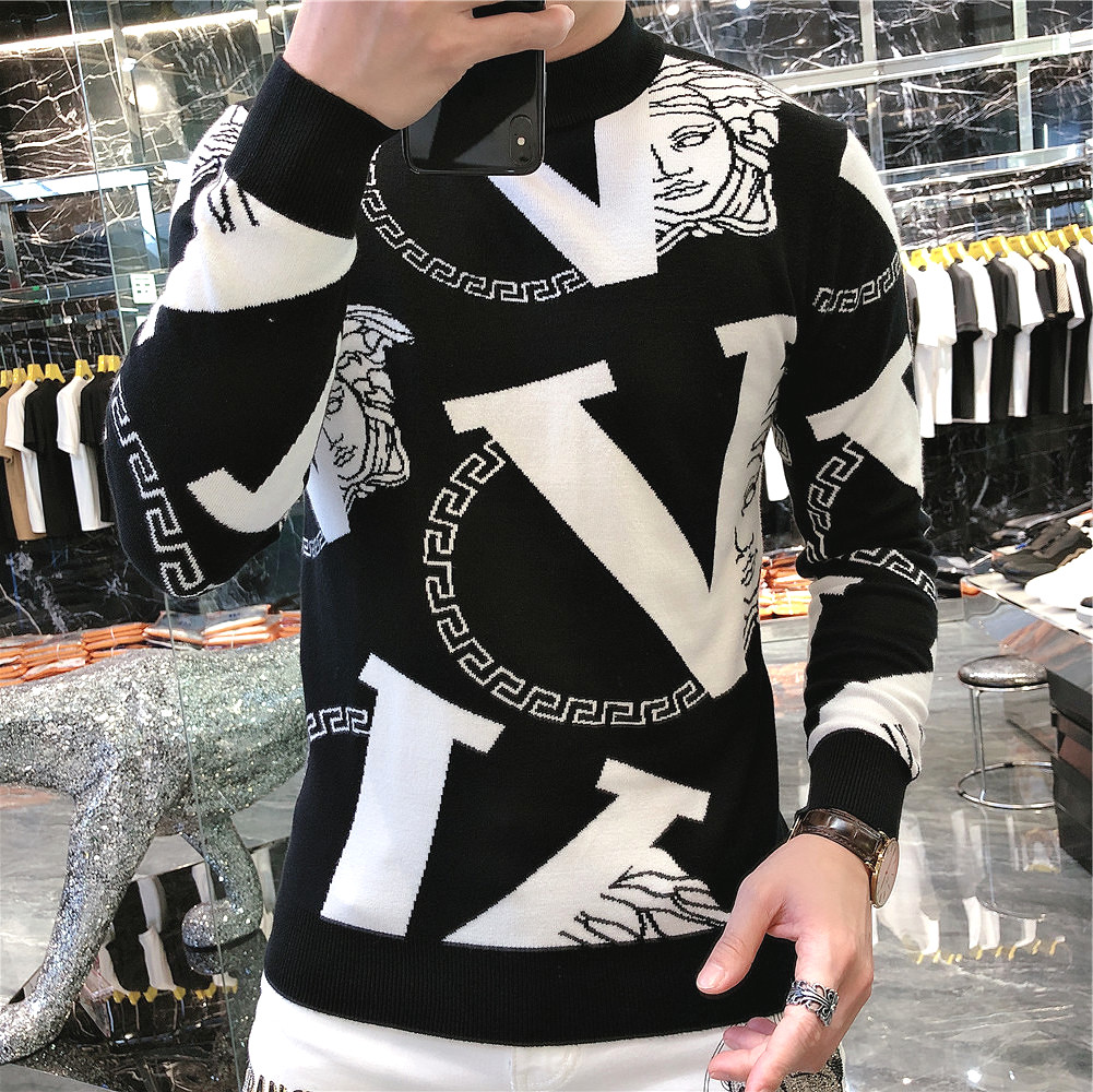 72032莉莉家主推羊毛衫不断货秋冬P135控198有4XL可穿210斤,男装针织衫/毛衣,电商D207