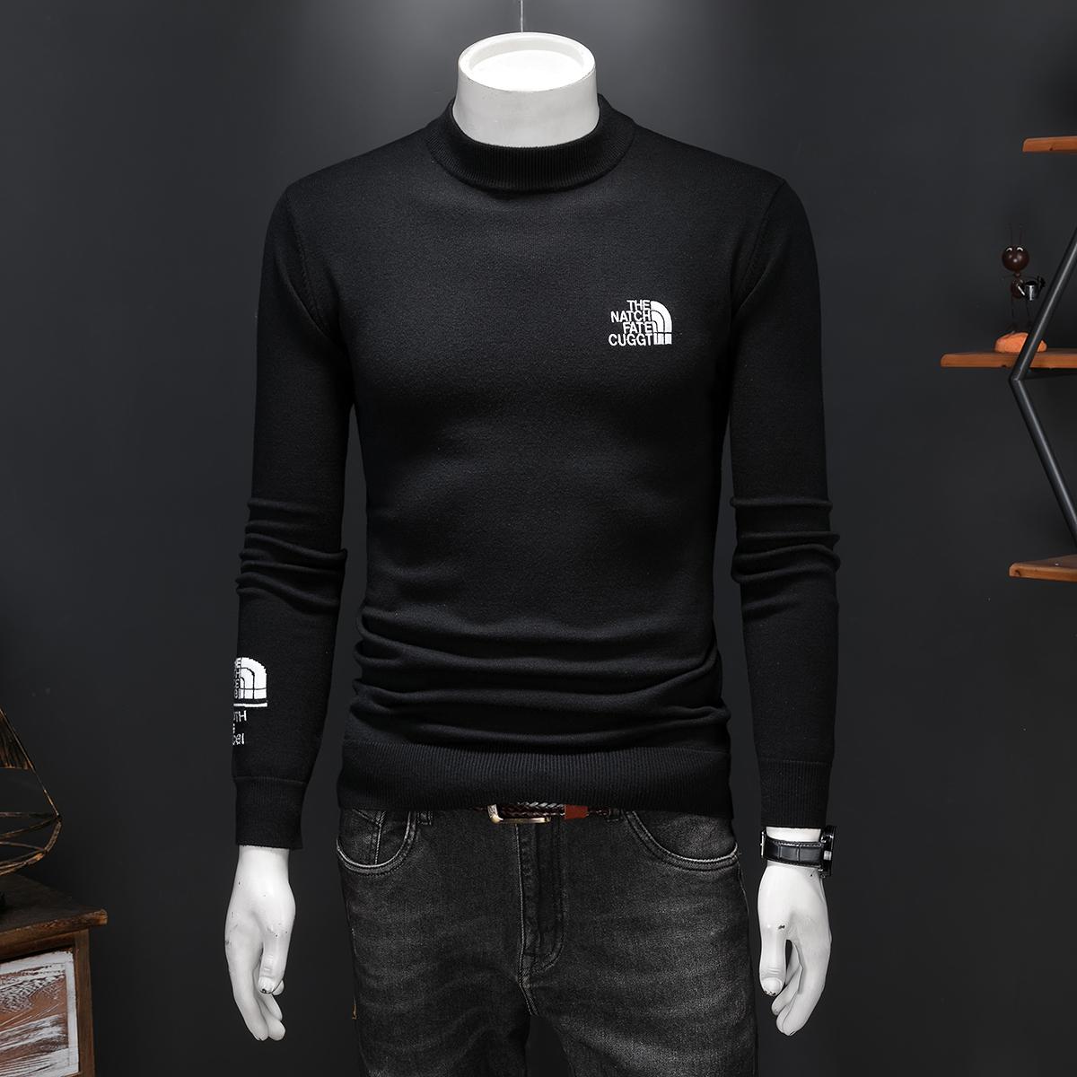 L24119P135常年做羊毛衫针织衫毛衣加厚保暖打底针织衫，男装针织衫/毛衣，电商D207