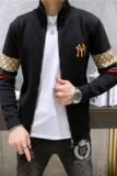 21008莉莉家备有大货秋冬拉链外套P155控208有4XL可穿210斤，男装针织衫/毛衣，电商D207